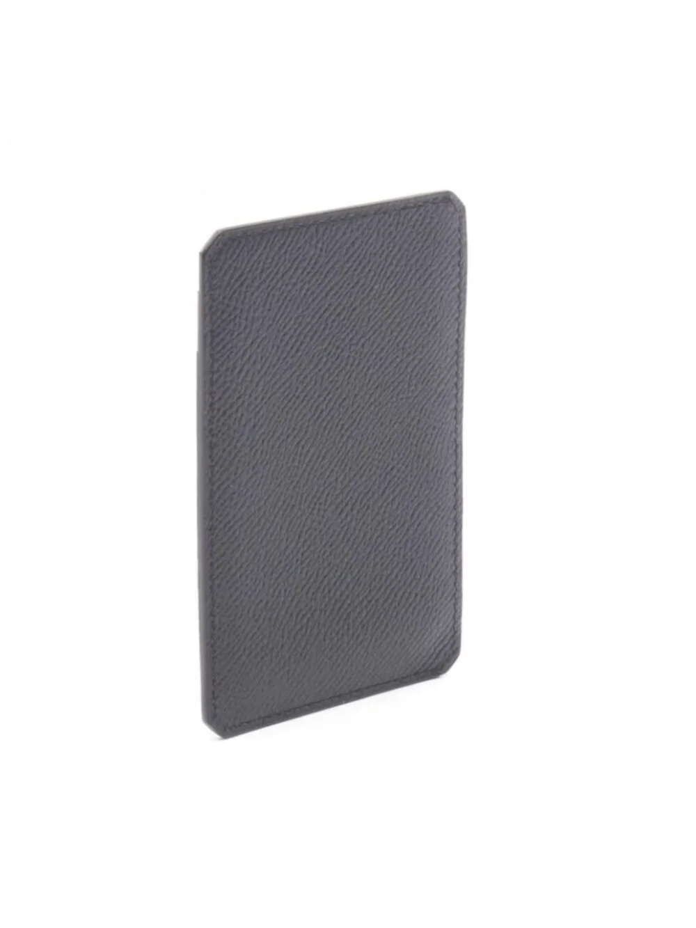 Hermes Card Case City Ebene Gold Black